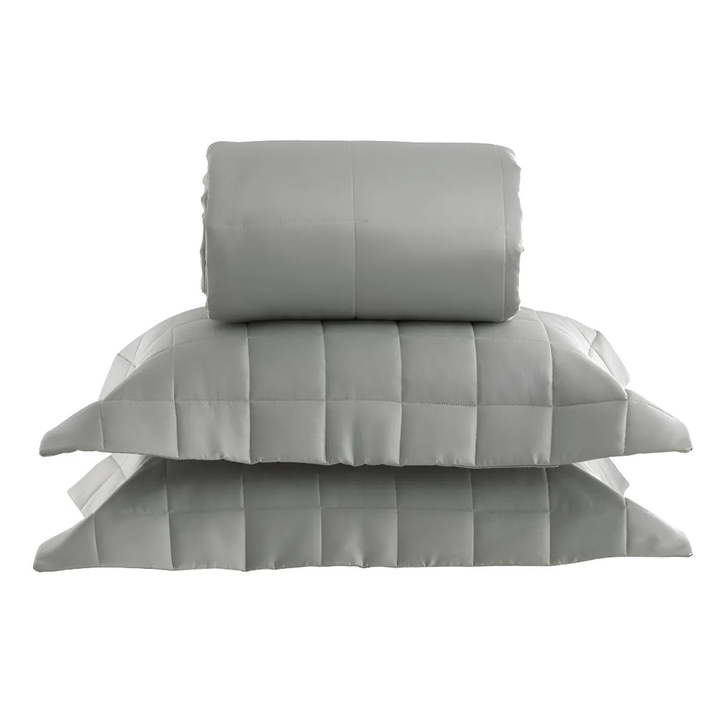 Colcha King Satinée Square Greenjoy – Kacyumara