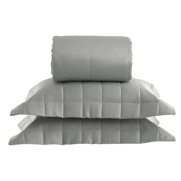 Colcha King Satinée Square Greenjoy – Kacyumara