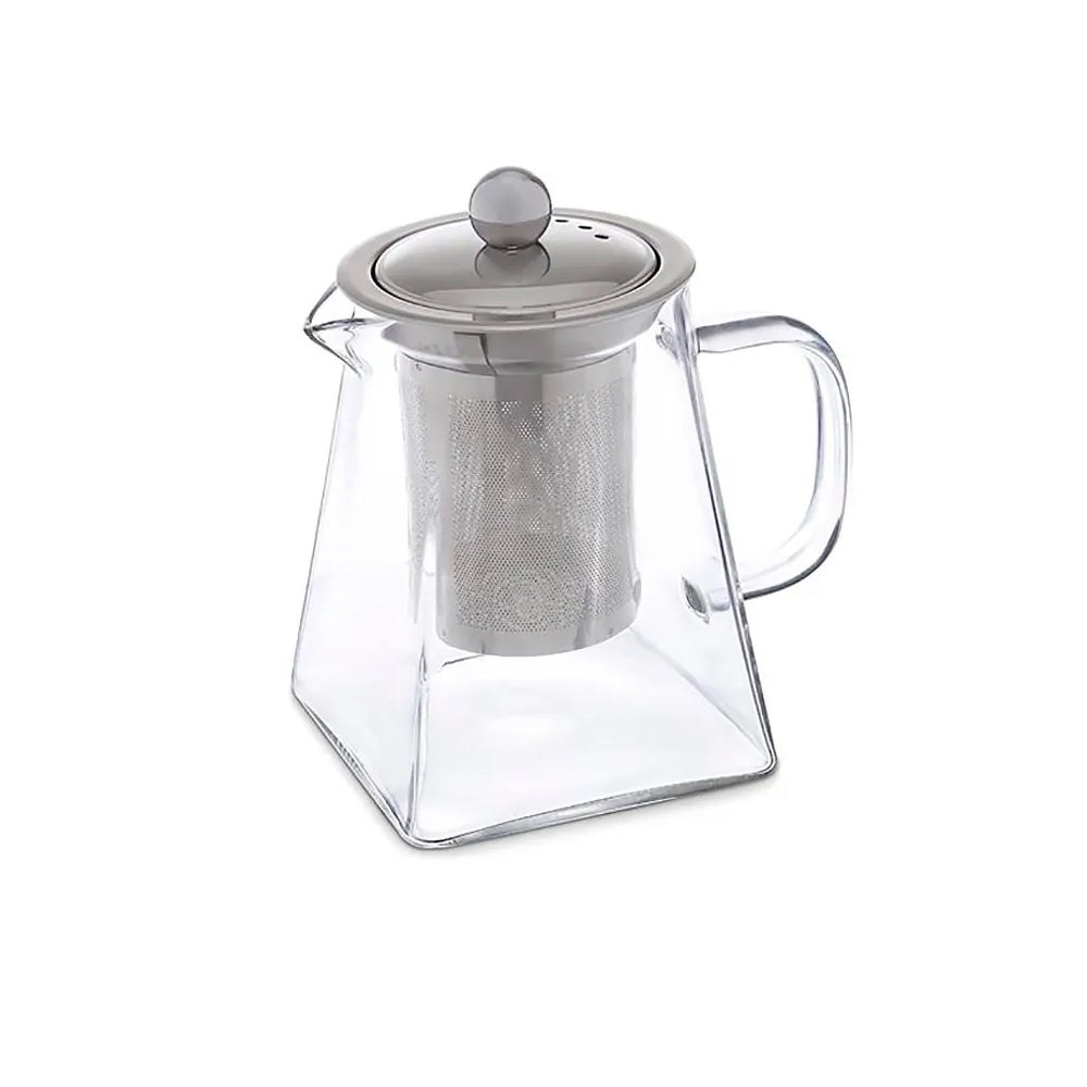 CHALEIRA COM INFUSOR BOROSSILICATO DOPPIO 550ML