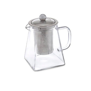 CHALEIRA COM INFUSOR BOROSSILICATO DOPPIO 550ML