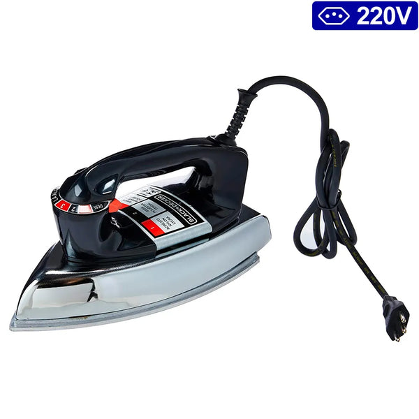Ferro De Passar Black & Decker a Seco Cromado
