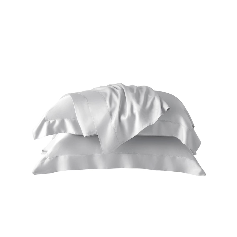 Jogo De Cama Bambu Bali Kacyumara 400 Fio Branco Parisi King