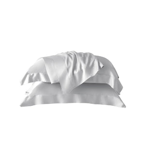 Jogo De Cama Bambu Bali Kacyumara 400 Fio Branco Parisi King