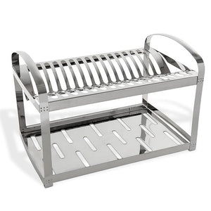 Escorredor de Louças 12 Pratos Brinox Suprema Aço Inox