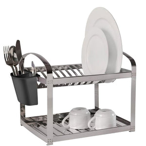 Escorredor de Louças 12 Pratos Brinox Suprema Aço Inox