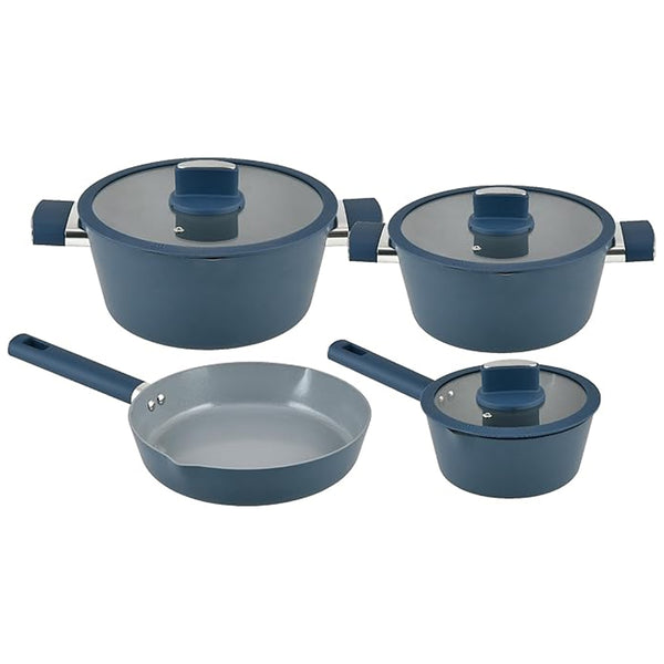 JOGO DE PANELAS CHICAGO 4PCS  AZUL INDUCAO