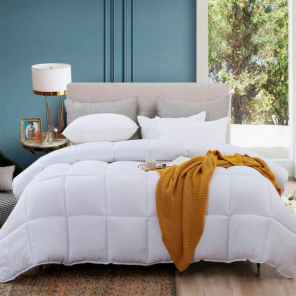 Edredom Casal Comforter Toque Pluma Sonhare Branco 220x240cm