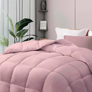 Edredom Queen Comforter Toque Pluma Rosa Sonhare 260x240cm