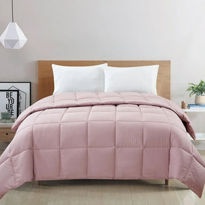 Edredom Queen Comforter Toque Pluma Rosa Sonhare 260x240cm
