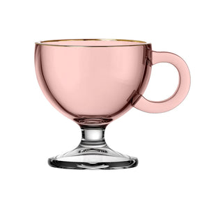 Caneca Muse BD 200ml Bordô ROSA– Conjunto com 6 Peças