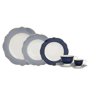 Aparelho de jantar Royal 42 peças New Bone China L’hermitage