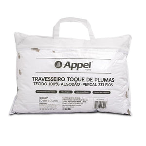 Travesseiro Toque De Plumas Branco 50x70cm