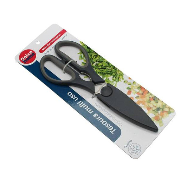 TESOURA MULTIUSO COM PROTEÇÃO GOURMET 22,5CM DOLCE HOME