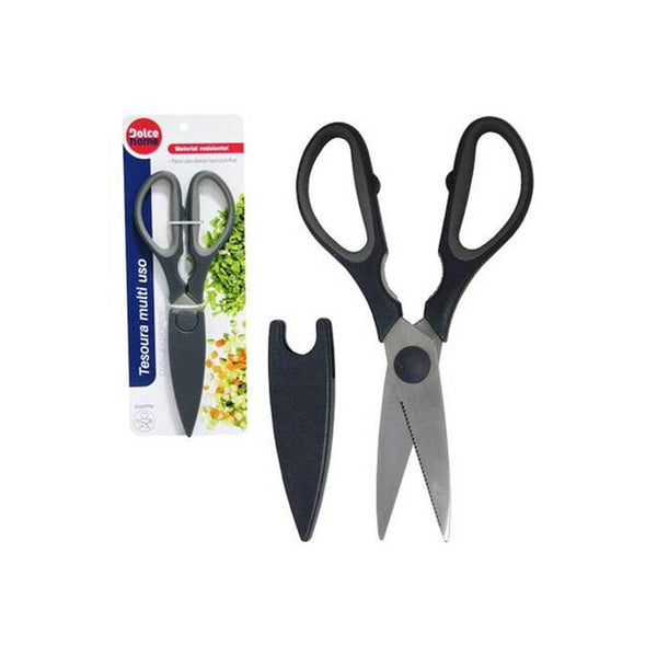 TESOURA MULTIUSO COM PROTEÇÃO GOURMET 22,5CM DOLCE HOME