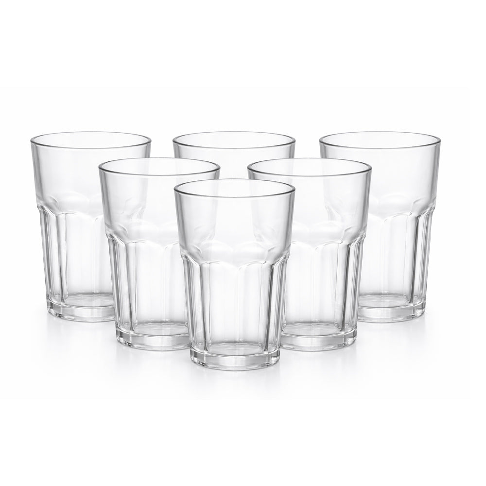Jogo de Copos 6 Peças Vidro Marrakesh 360ml