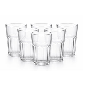 Jogo de Copos 6 Peças Vidro Marrakesh 360ml