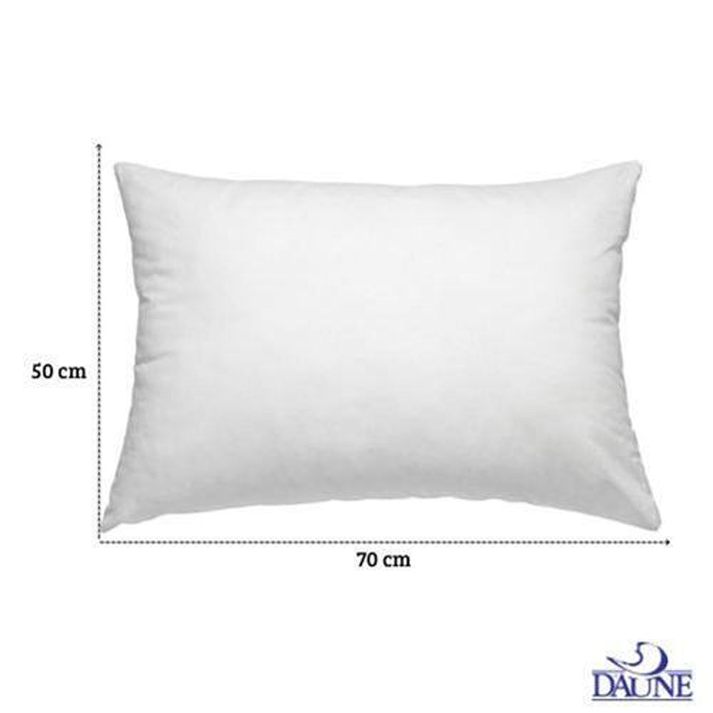 Travesseiro Híbrido Daune 50% Penas 50% Fibras Silicone