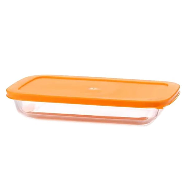 Jogo 3 Potes Com Tampa Borossilicato 700ML - CASAAMBIENTE