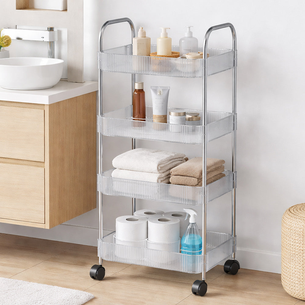 Organizador Prateleira 3 Andares com Rodas Riohome
