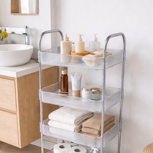 Organizador Prateleira 3 Andares com Rodas Riohome