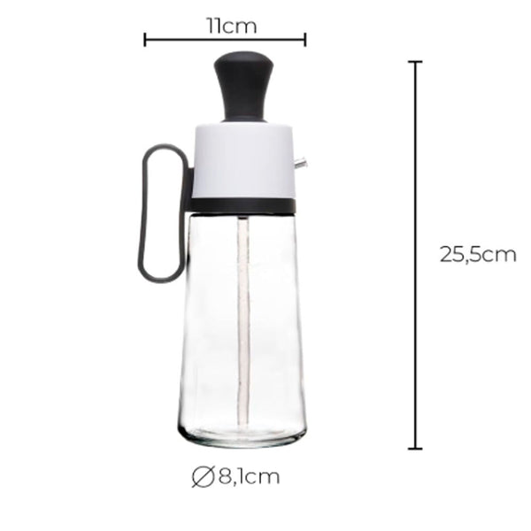 GALHETEIRO WOLFF 2X1 DE VDO E  PINCEL MEDIDOR ESILICONE550ML