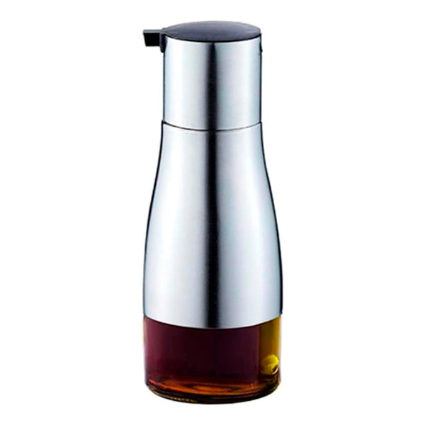 Galheteiro Vidro e Aço Inox 320ml – Óleo e Azeite