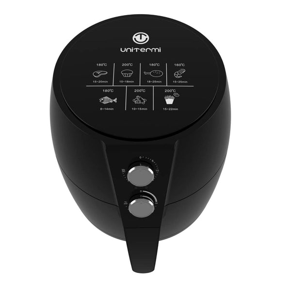 Air Fryer Cairo 4,8L Unitermi Preta