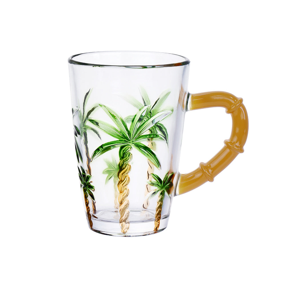 Jogo de canecas trancoso coqueiro 210ml Hausraft