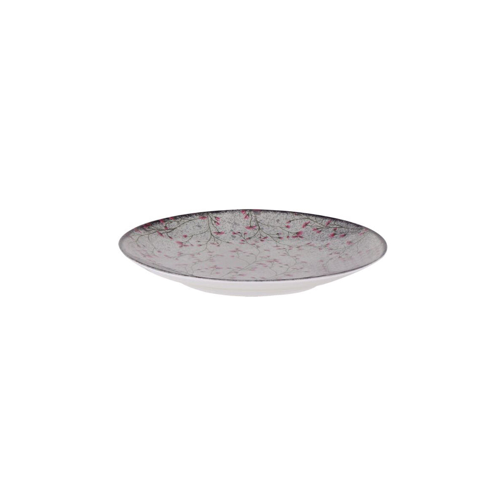 Prato Sobremesa Tramontina Floralis em Porcelana 19cm