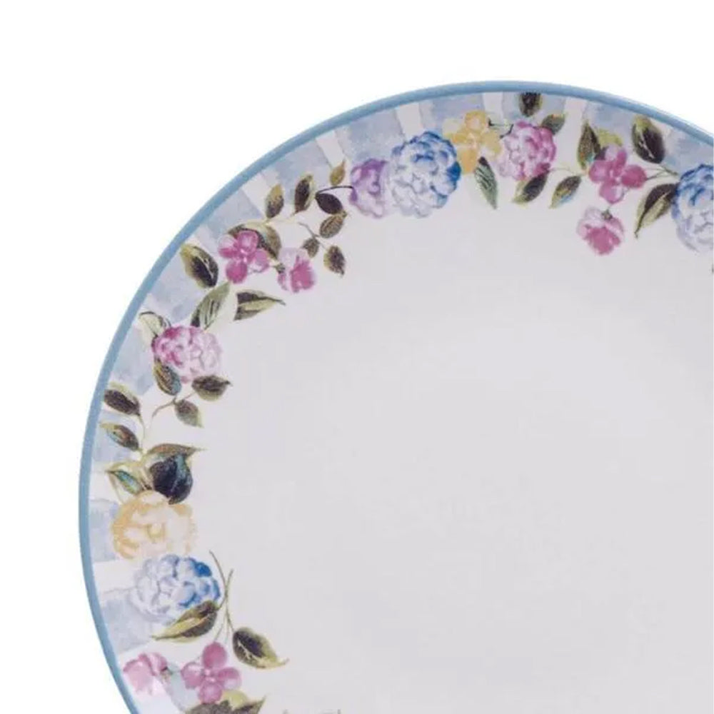 Prato Raso Tramontina Aura Em Porcelana Decorada 25 Cm
