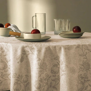 Toalha de Mesa Retangular 8 Lugares Roman Bege 160X270CM