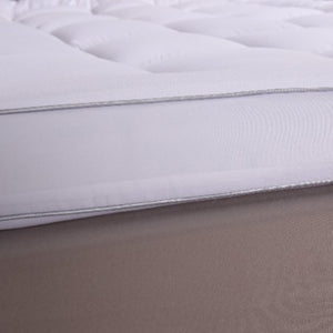 Pillow Top Solteiro Realce Branco 88x188 4cm