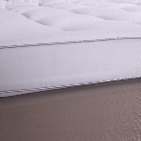 Pillow Top Casal Realce Branco 138X188X4cm