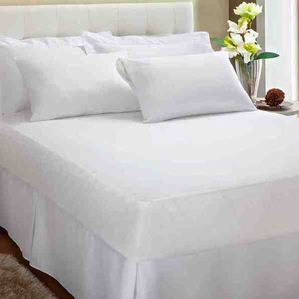 Proteto Para Colchão Casal Impermeável Algodão Kacyumara 1,40mx1,90mx30cm