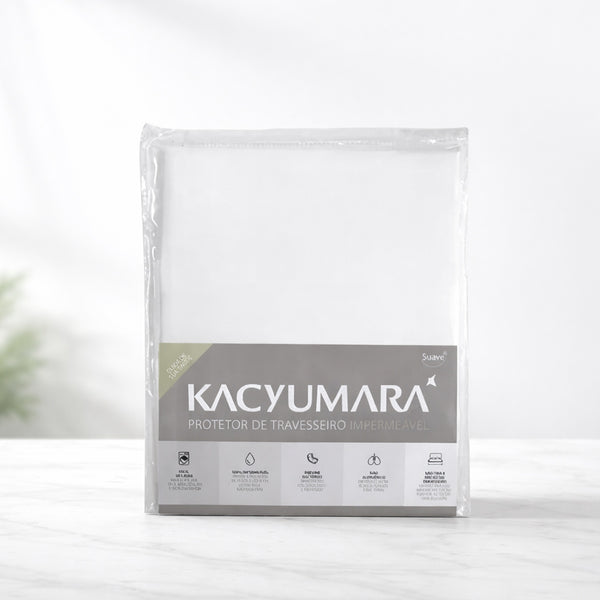 Protetor Travesseiro Alg Malha Impermeável 50x70cm Kacyumara