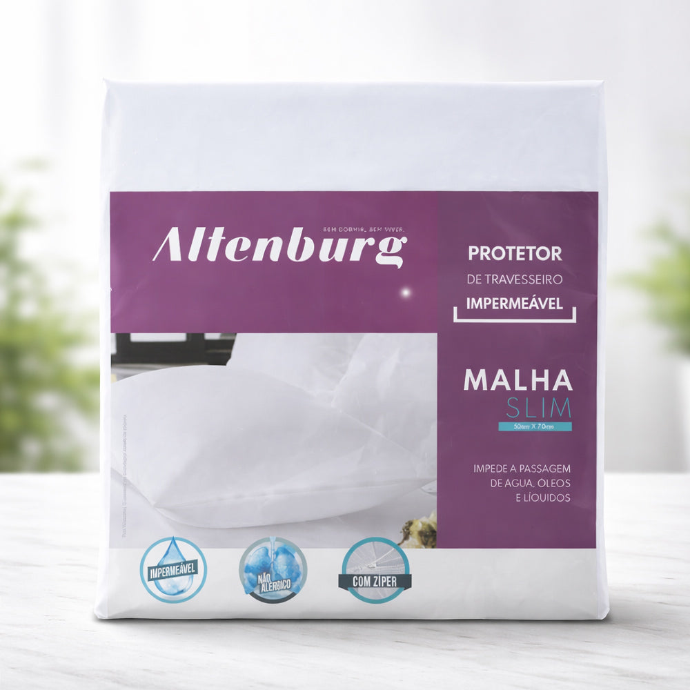 Protetor De Travesseiro Malha Slim 50x70cm - Altenburg
