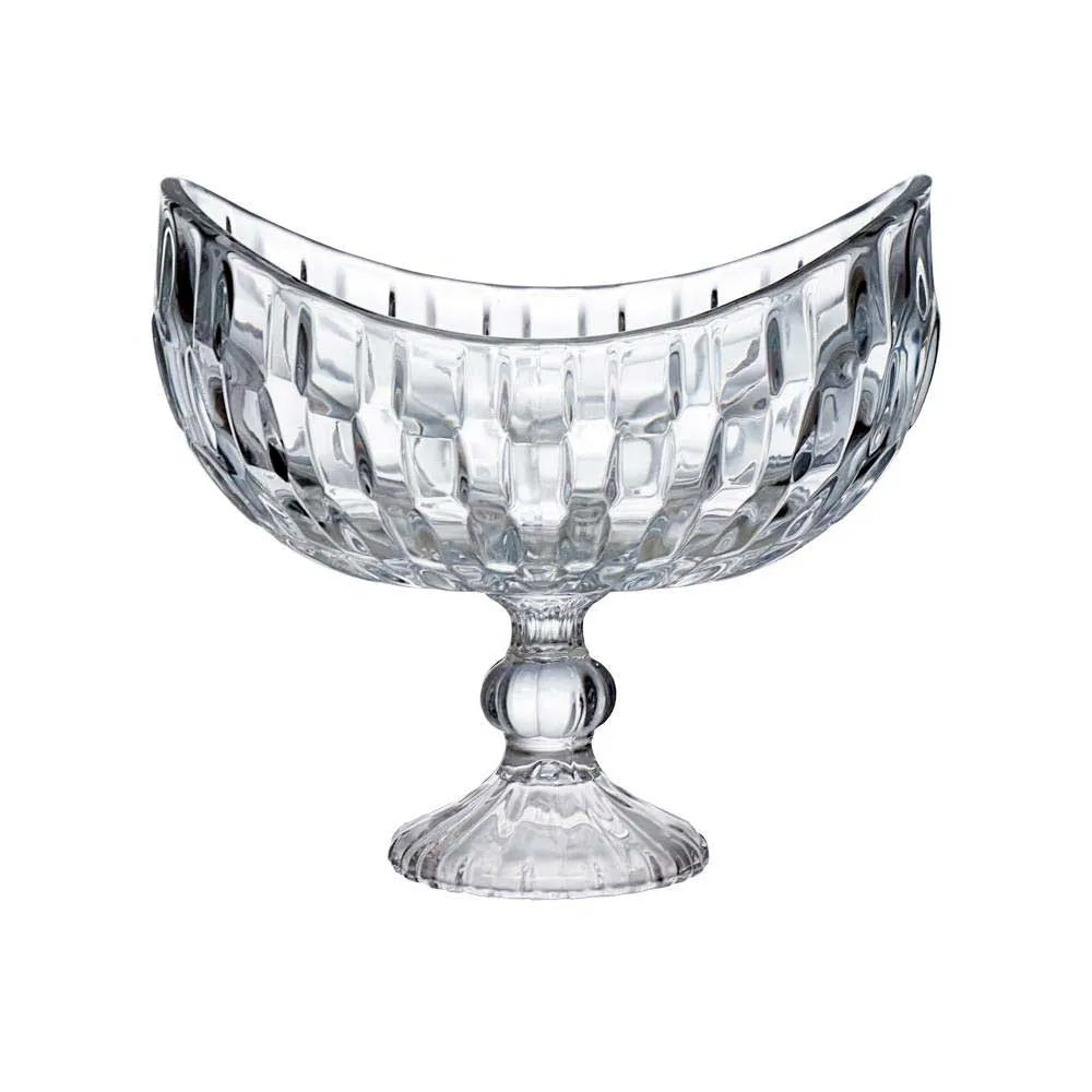 Centro de Mesa com Pé Brusque Hauskraft Premiun 23,5cm