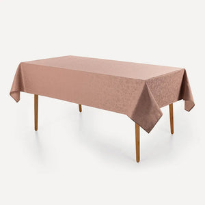 Toalha Mesa Retangular 12 Lugar Delicata Rosa 1,60m x 3,20m