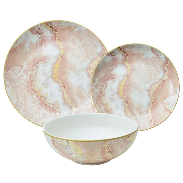 Aparelho De Jantar Em Ceramica Faiança 18 Peças Full Fit