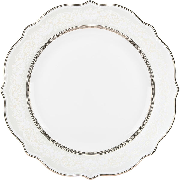 Aparelho de Jantar Trésor 50 Peças Borda Dourada Full Fit