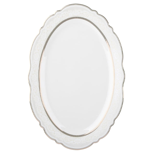 Aparelho de Jantar Trésor 50 Peças Borda Dourada Full Fit