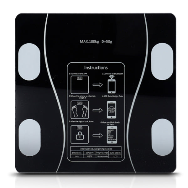 Balança Eletrônica Bluetooth Bioimpedância Com Aplicativo - Dolce Home180KG