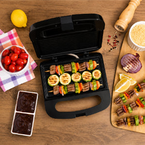 Grill E Sanduicheira Elétrico 220V Black + Decker