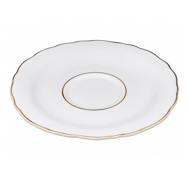 Jogo de 6 pecas para café em filado dourado 80ml LHermitage