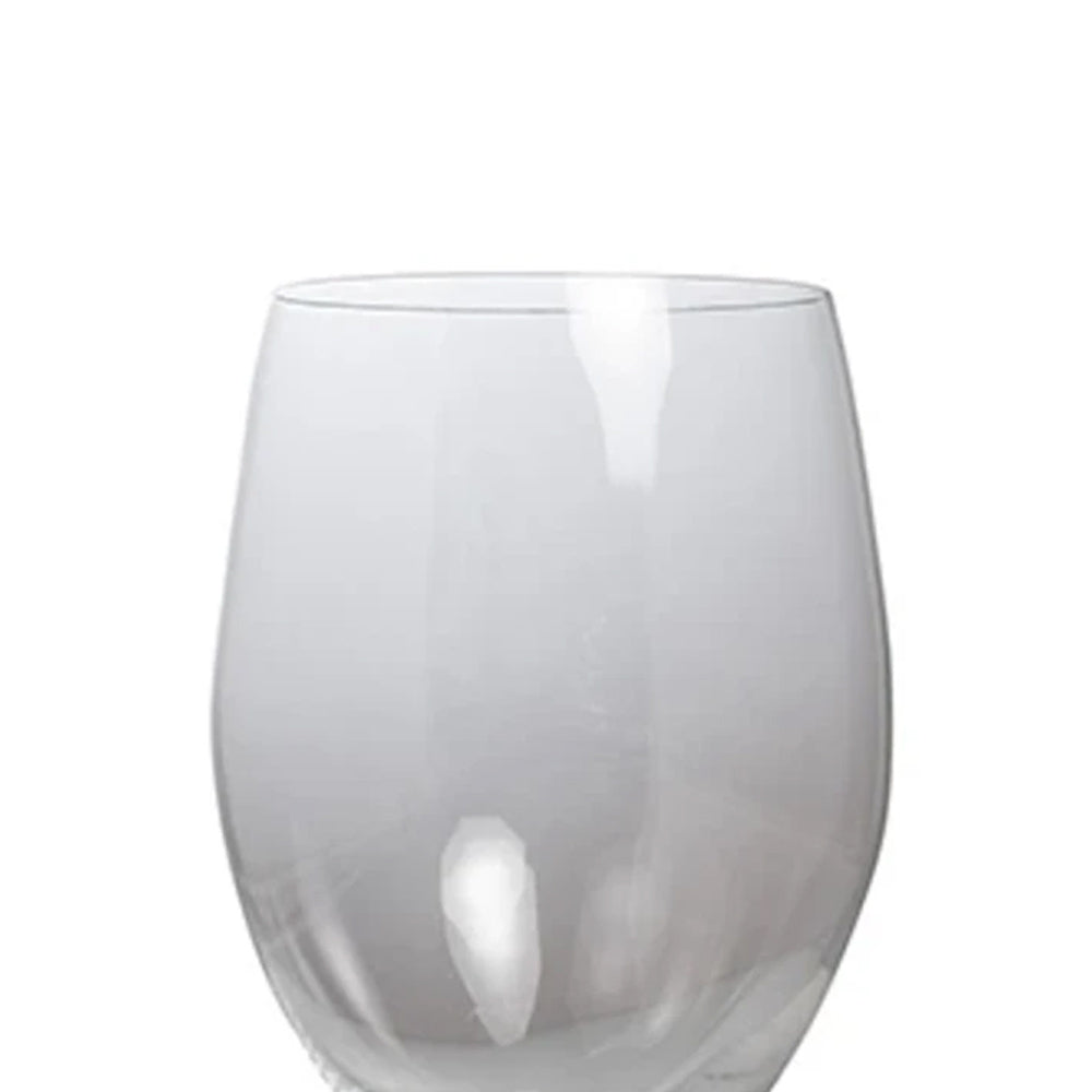 Taça para Vinho Mori Cristal 450ml com Cabo de Madeira