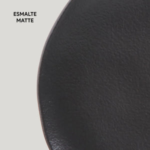 Prato sobremesa Orgânico Preto Matte Porto Brasil