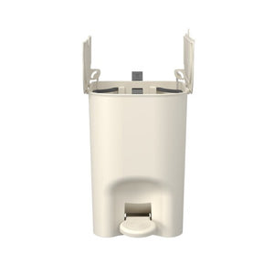 Lixeira com Pedal Borboleta 6L com Alça Coza
