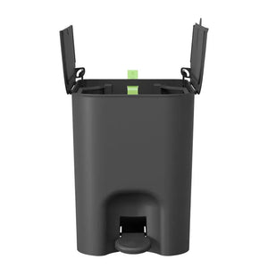 Lixeira com Pedal Borboleta 6L com Alça Coza