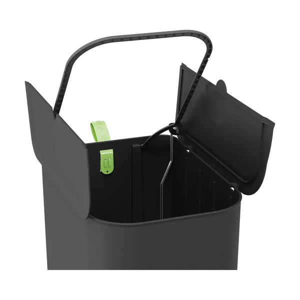 Lixeira com Pedal Borboleta 6L com Alça Coza