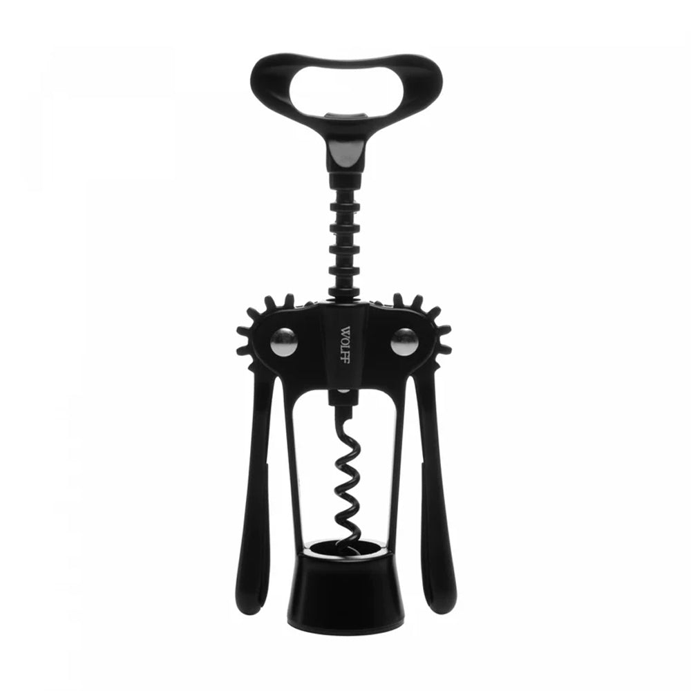 Saca-Rolhas Chef Pro 18cm Preto Liga de Zinco - Wolff